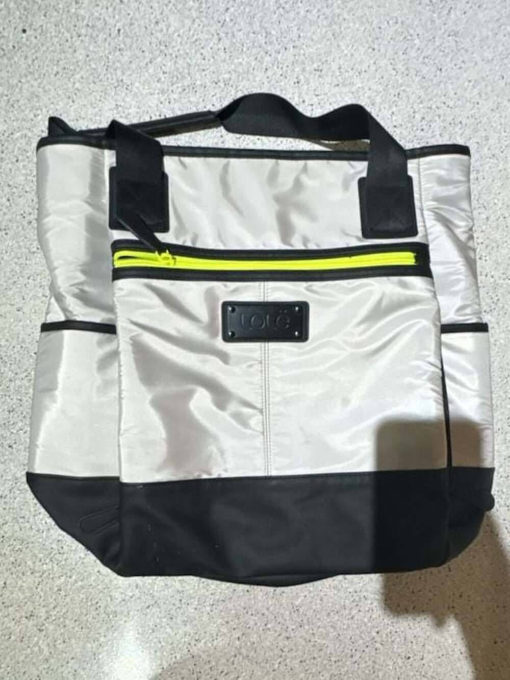 Lole Lily Tote Convertible Backpack Gray and Black